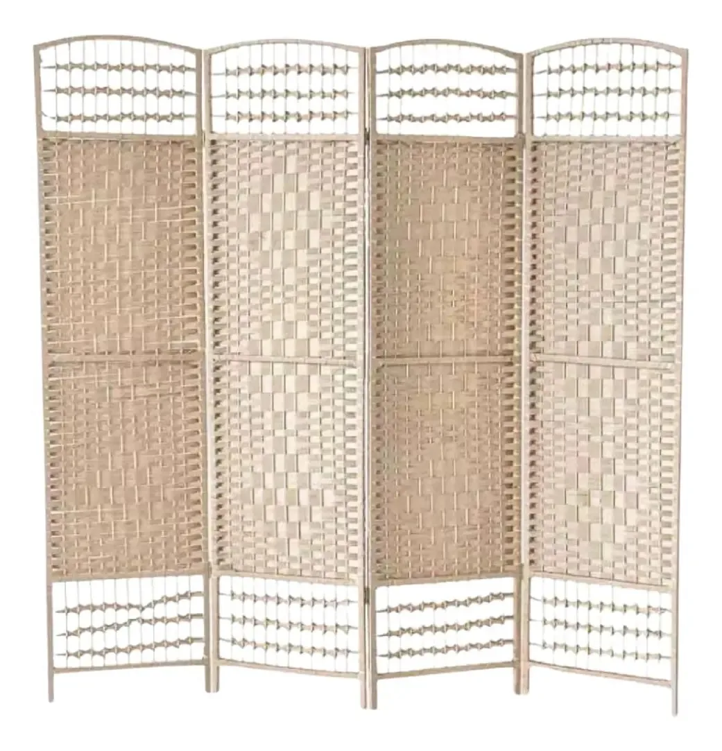 Biombo Lumax ZGS-882-CA estilo oriental beige