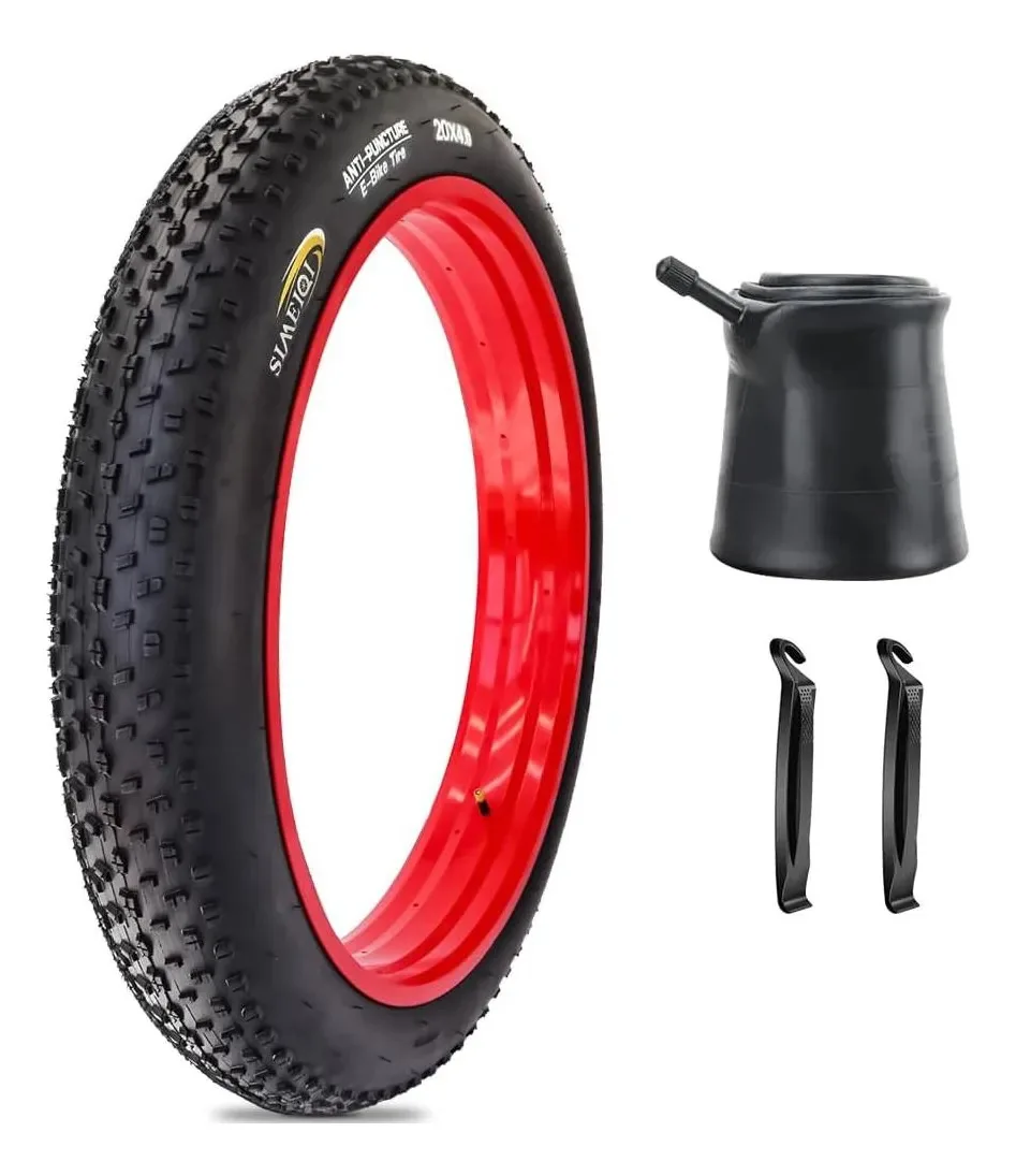 Pneus de bicicleta Simeiqi de 20x4,0 polegadas E
