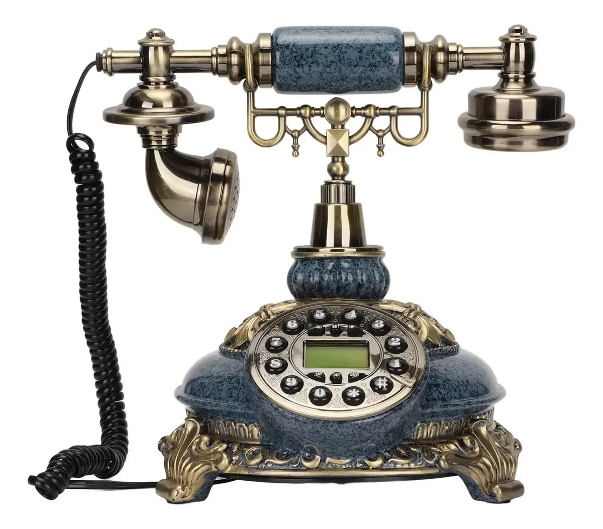 Telefone antigo Dilwe Retro Vintage Europa Europeia