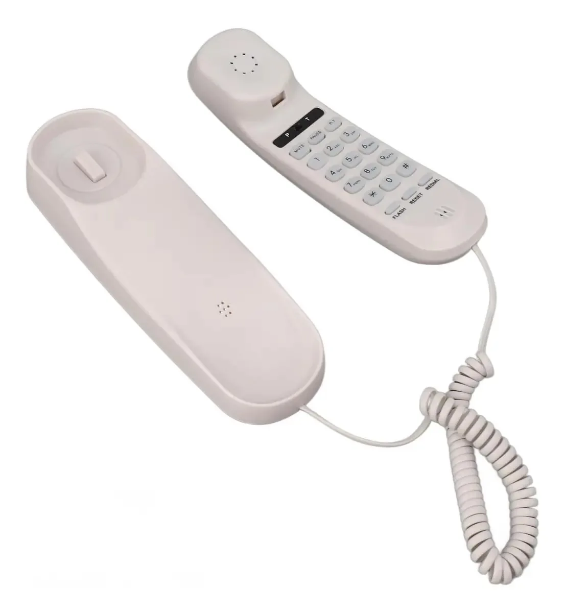 Telefone residencial com cabo, telefones de parede retrô para