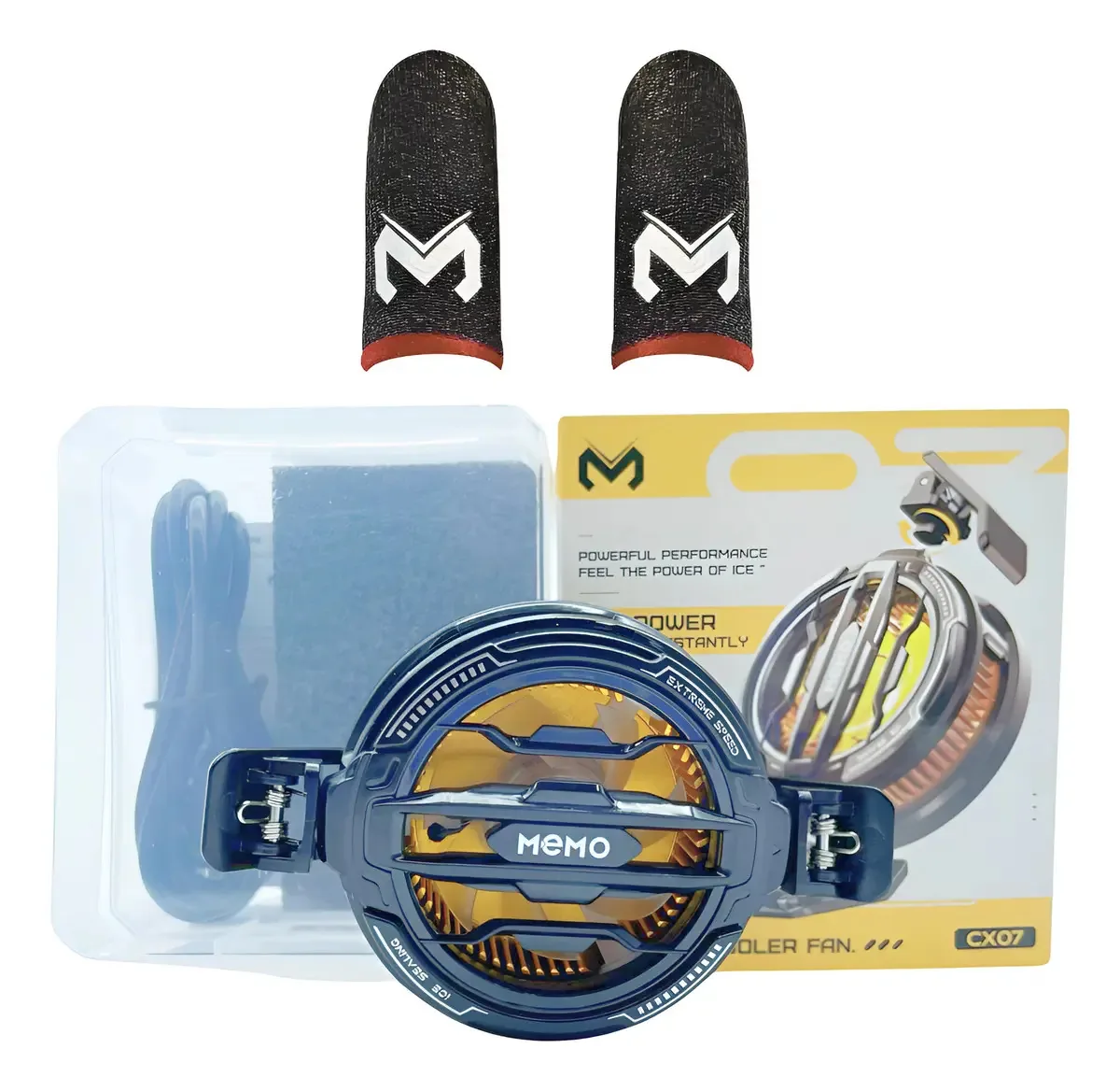 Ventilador para celular Memo CX07 gold