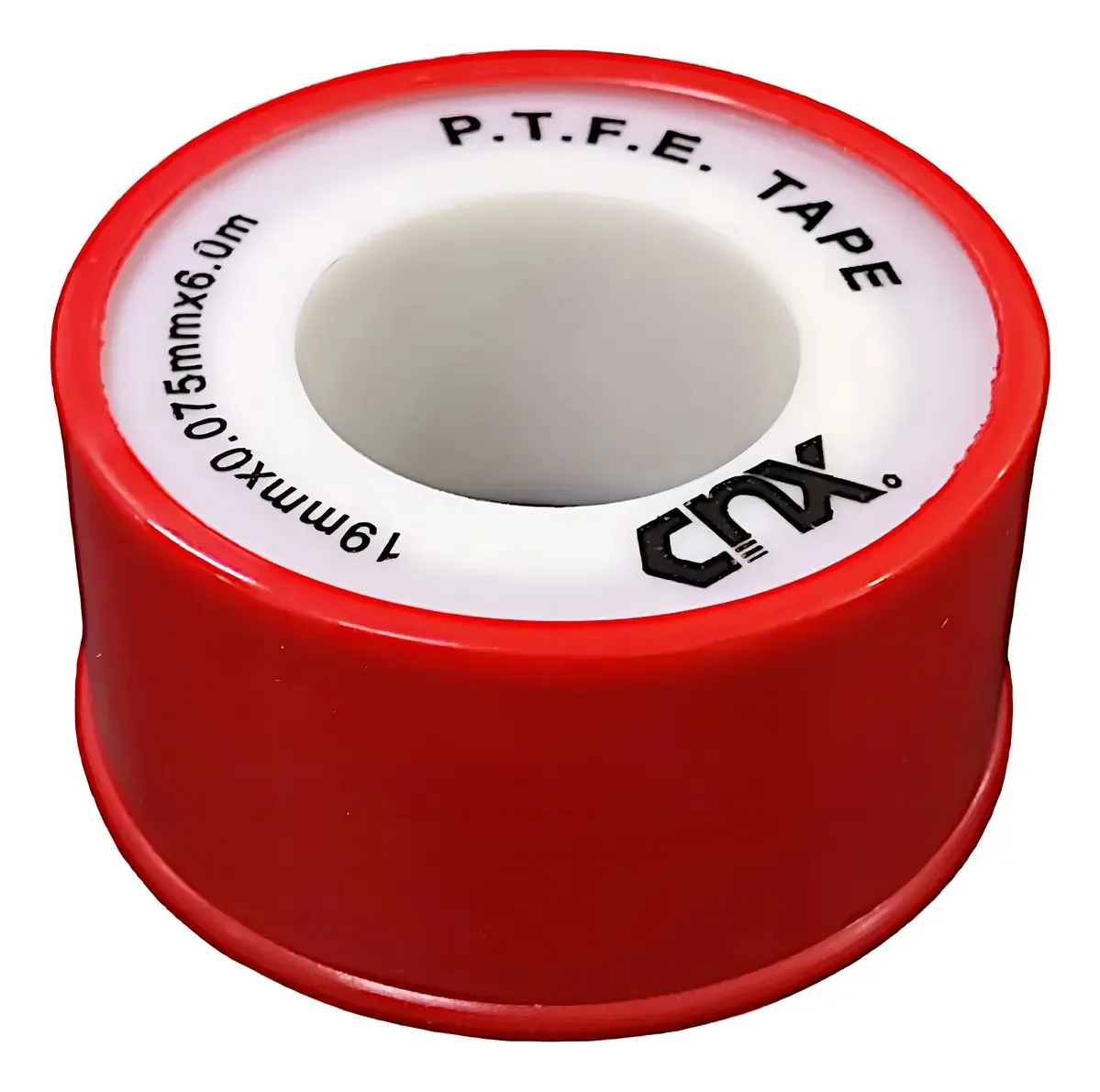 Fita de encanamento de teflon, pacote de 6 metros, 10 fitas CNX brancas