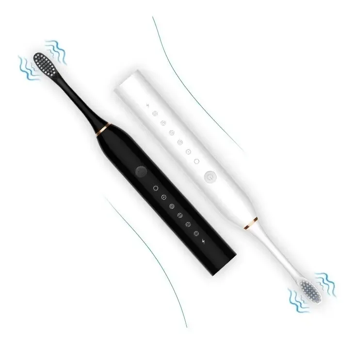 Escova dental elétrica recarregável +4 cabeças