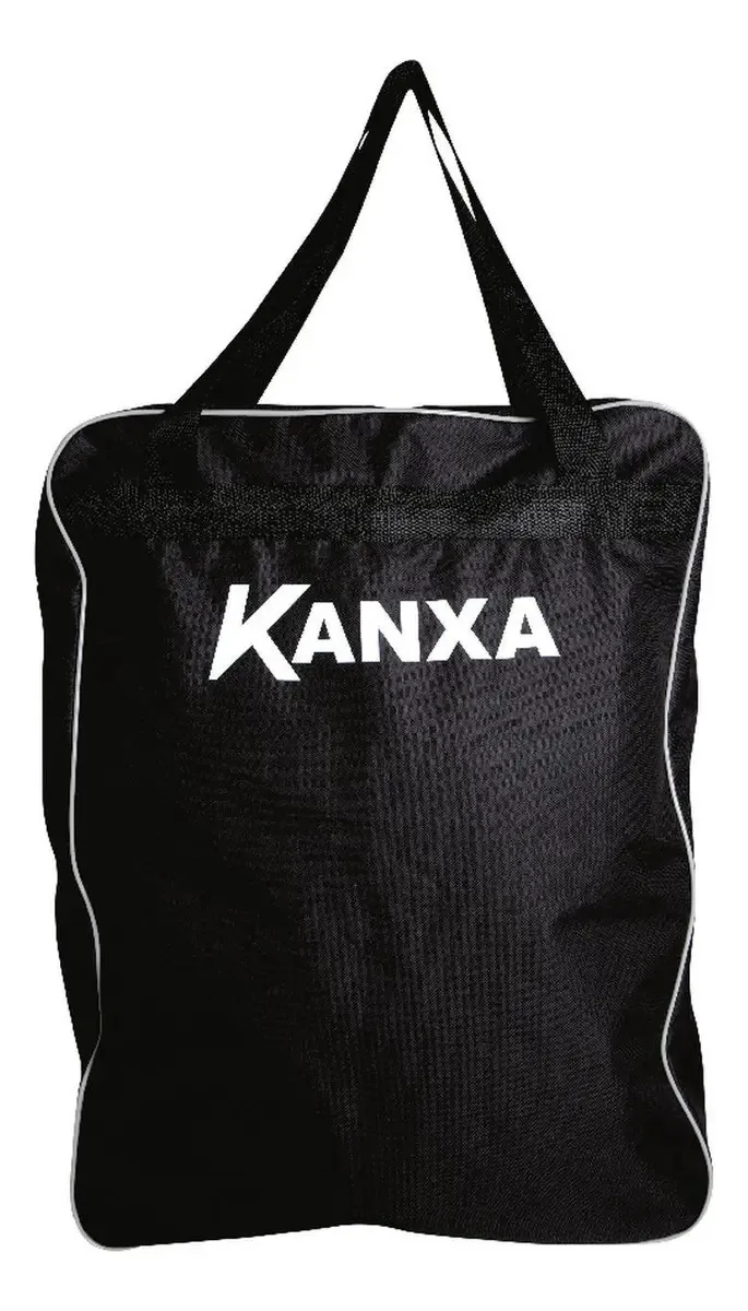 Bolsa Esportiva Kanxa Preta Sacola Material Esportivo Zíper
