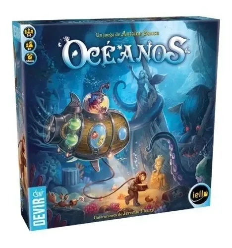 Jogo de tabuleiro Oceanos