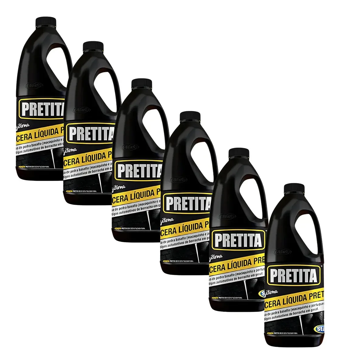 Ap/cera Liquida Pretita Pneu/borrachas/tinge Piso/tapete Start 2lt