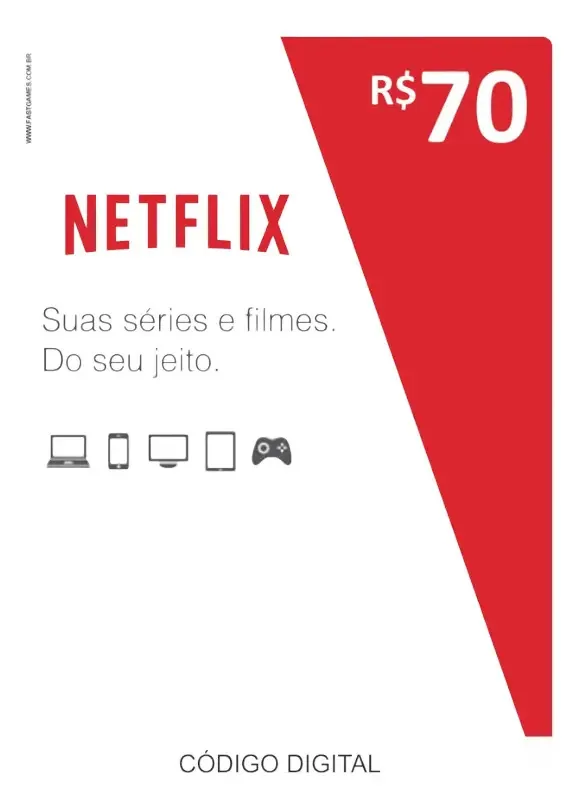 Gift card Netflix Gift Card (Digital)