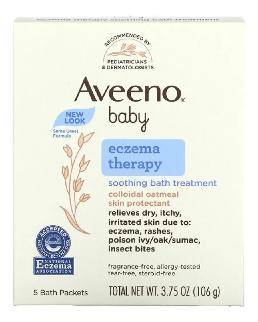 Aveeno Baby Eczema Therapy Cuidado Intensivo Banho 106g