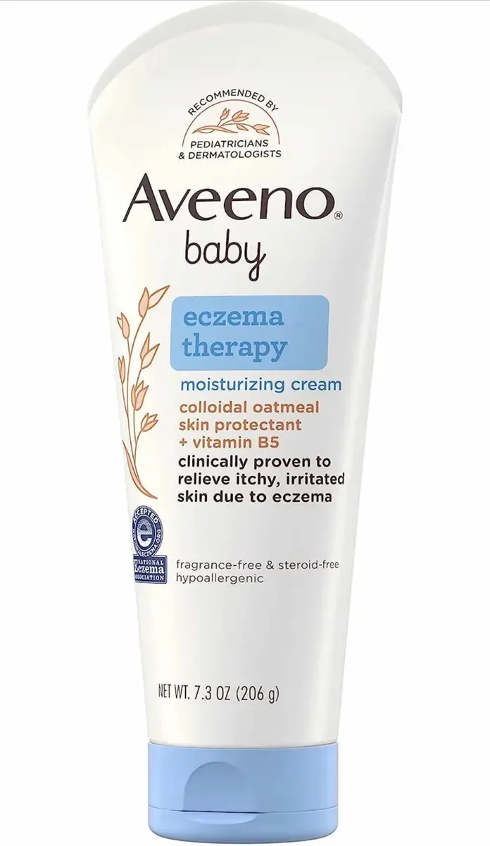 Creme Hidratante Aveeno Baby Eczema Therapy, 206g