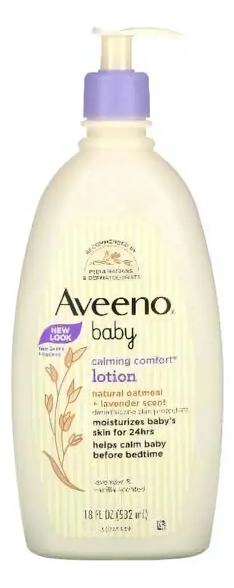 Aveeno Baby Calming Comfort Loção Lavanda Vanilla 532ml