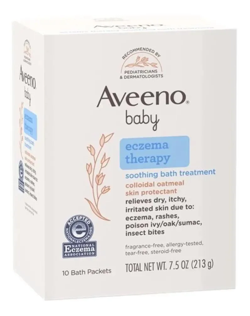 Aveeno Baby Eczema Hidratante Para Pele Seca E Coceira 213g