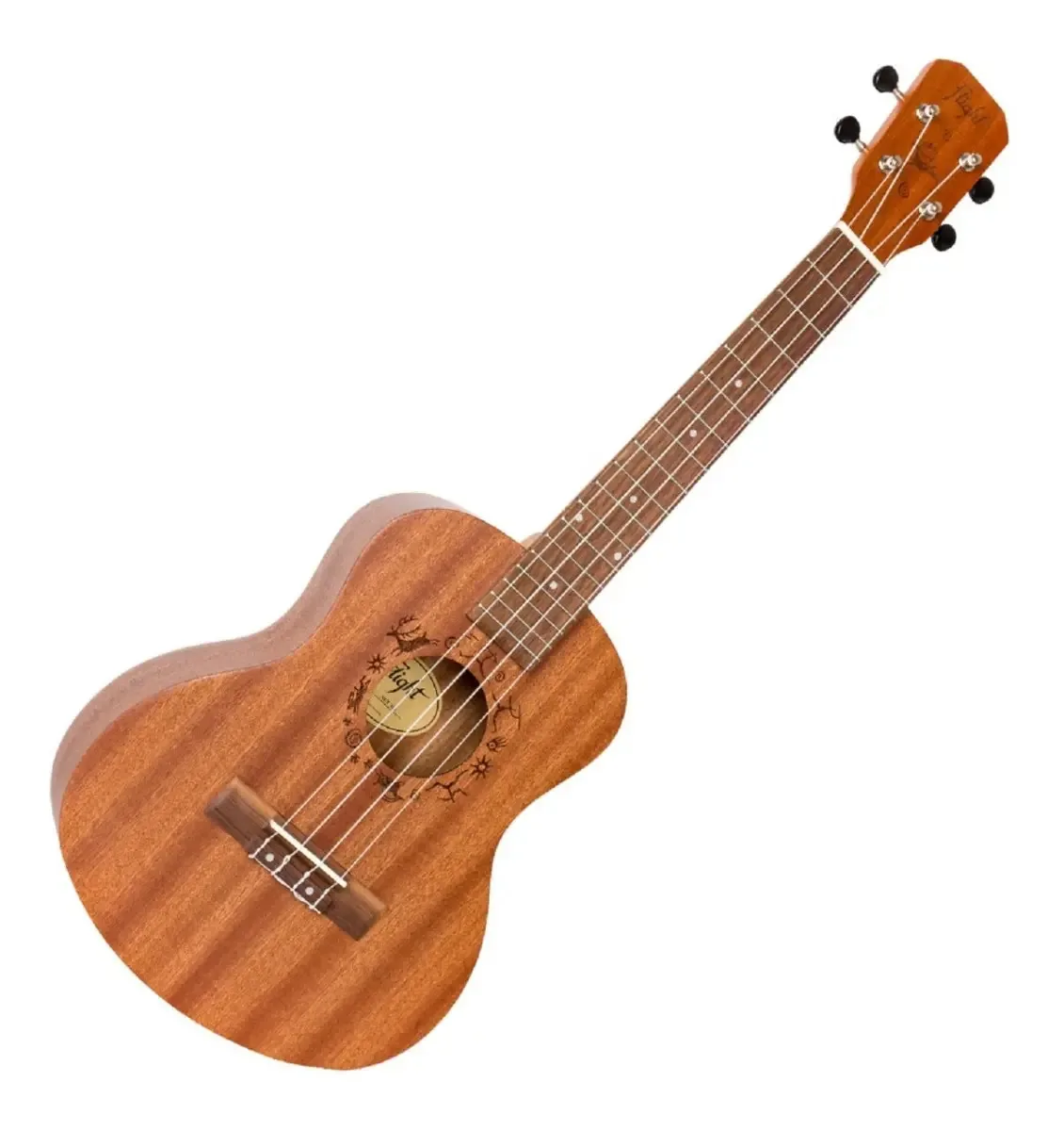 Ukulele acústico marrom Tenor Flight Natural NUT310