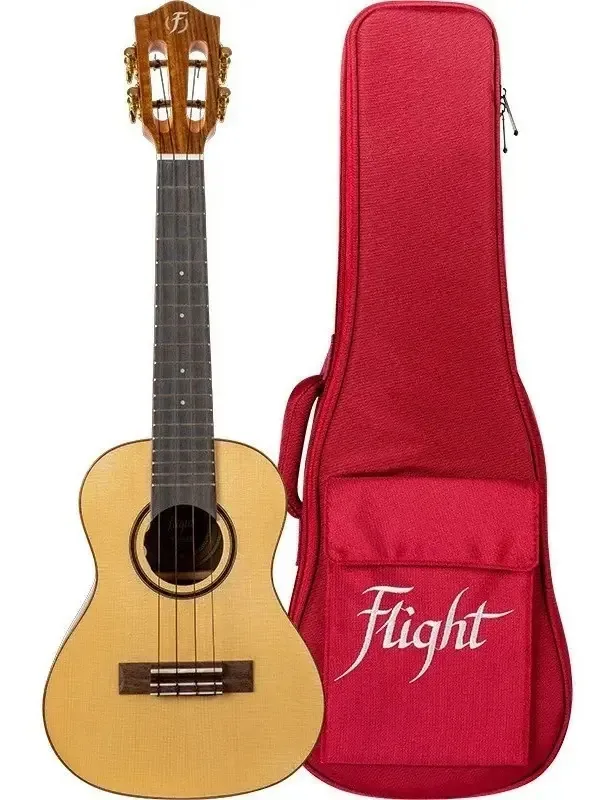 Ukulele eletroacústico marrom Tenor Flight SOPHIA TE