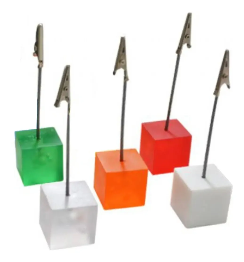 Kit 5 Unidades Porta Recado Lembrete Jacaré Cores Sortidas Cor Outro