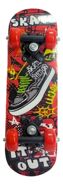 Skate Infantil Sport Toys Street Montado Completo Diseño Tenis