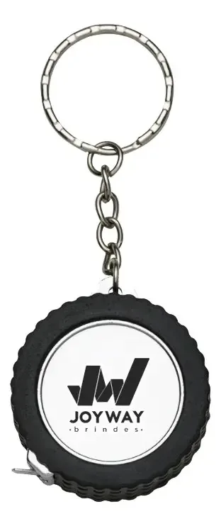100 Chaveiros Pneu Trena Personalizados X1 Cor Prata