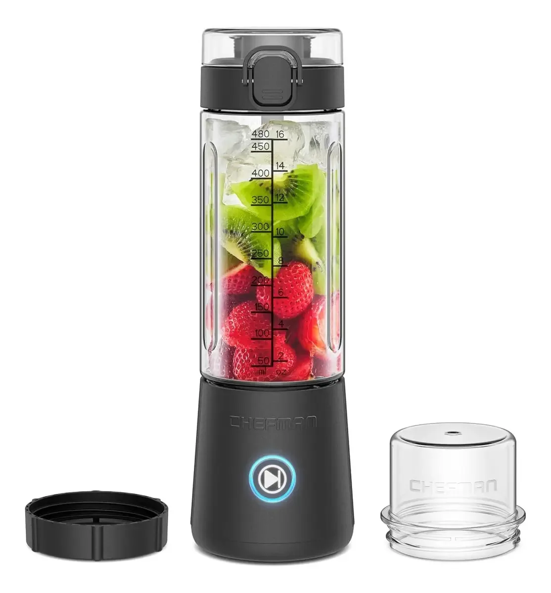 Liquidificador portátil sem fio para batidos e smoothies