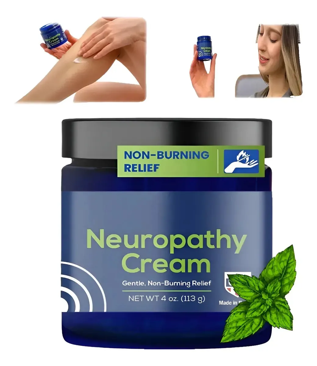 Creme para Alívio de Neuropatia, para Neuropatia por Dor Nervosa, Melhora a Dor Articular e a Mobilidade, para Todos os Tipos de Pele, Rápida Absorção, Suave. Mynorcal®