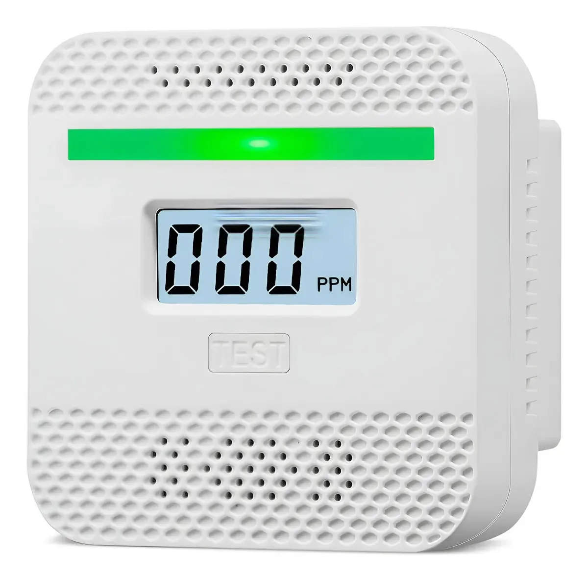 Detector portátil de monóxido de carbono com alarme sonoro