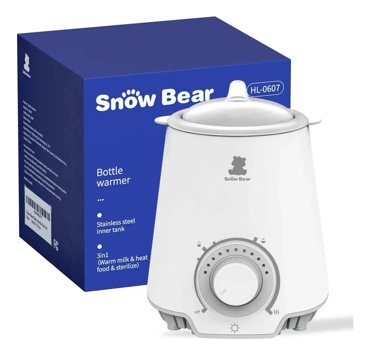 Aquecedor De Leite Bear Bottle E Aquecedor De Leite