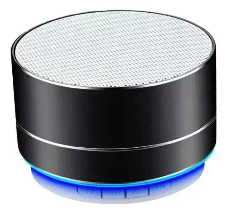 Caixa De Som Subwoofer Portátil A10 Bluetooth Cor Preto