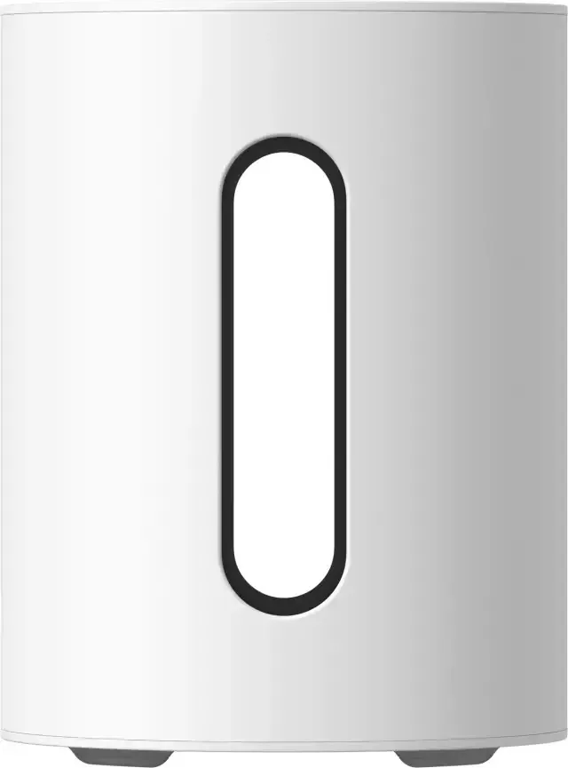 Subwoofer WiFi Sonos Sub Mini branco para barra de som