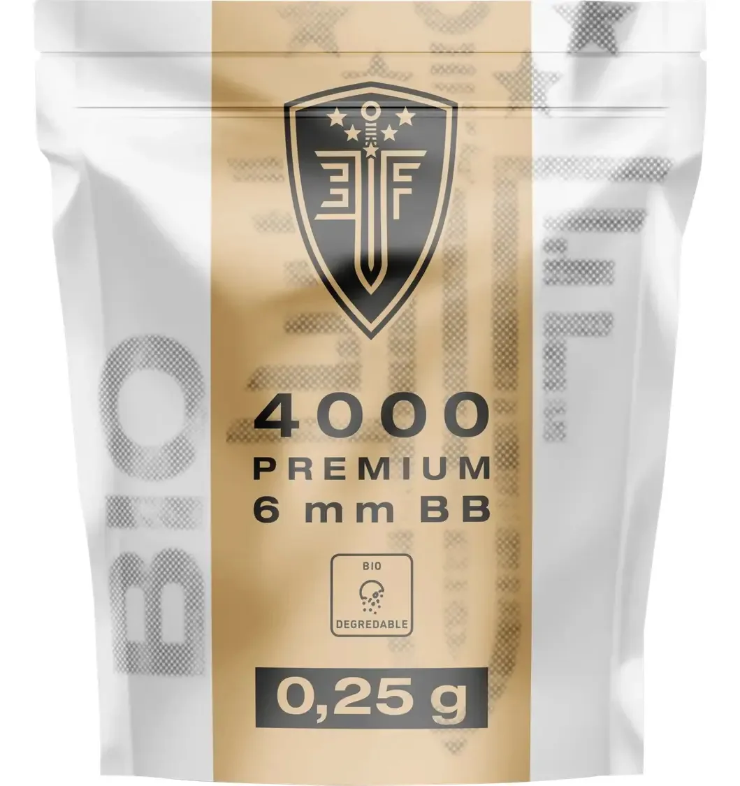 Bbs Airsoft Elite Force 6 mm Premium 0,25 g 4000 pastilhas Uni