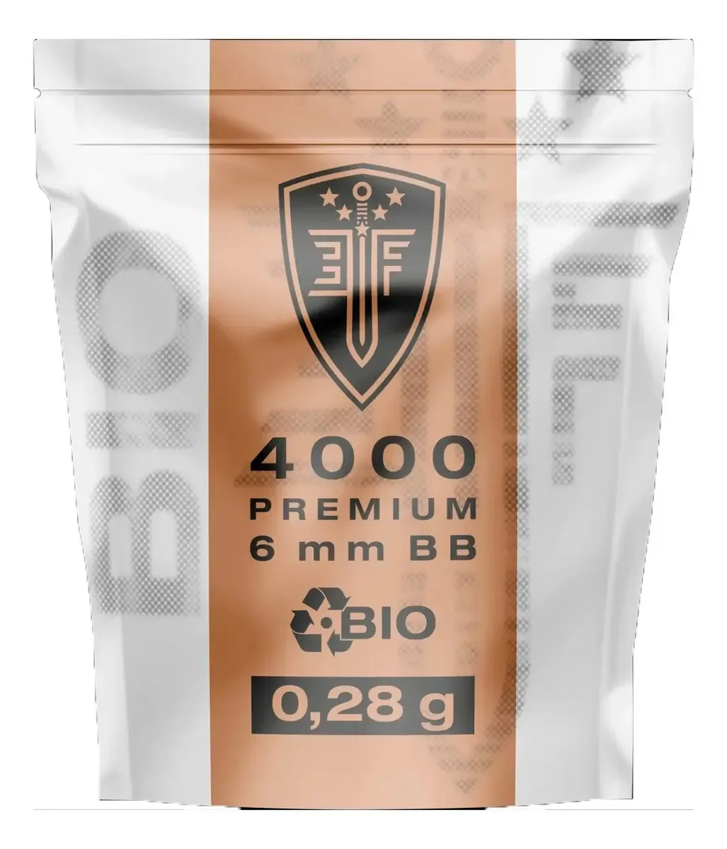 Bbs 6 mm 0,28 g Elite Force Premium Bio X 4000 libras