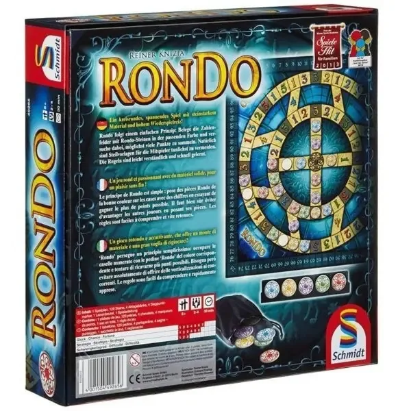 Jogo de tabuleiro Rondo