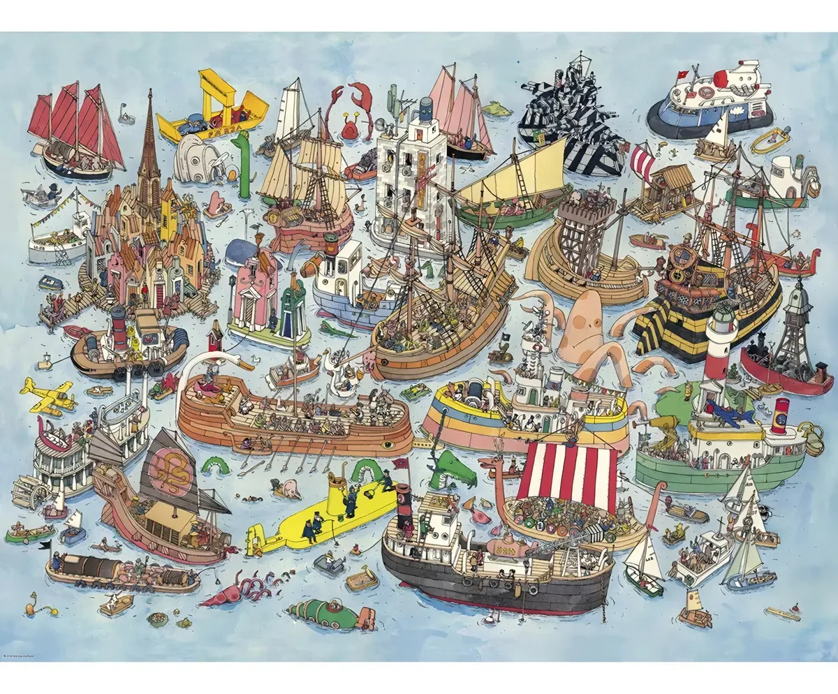 Quebra-cabeças Heye Regatta 1500 Pz