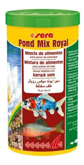 Ração Sera Pond Mix Royal 185g