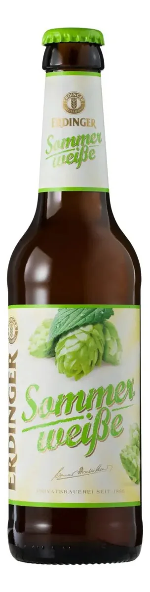 Cerveja Weissbier Sommerweisse Erdinger Garrafa 330ml