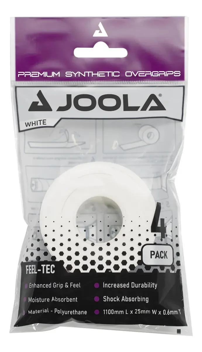 Joola - Tacky Feel Premium Pickleball Overgrip - J