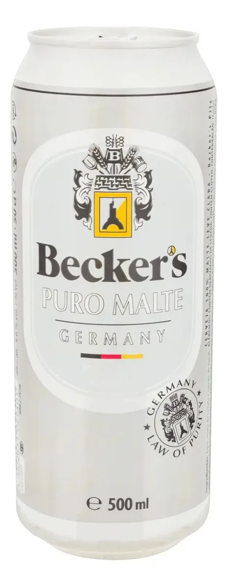 Cerveja Becker'sclara lata 500ml