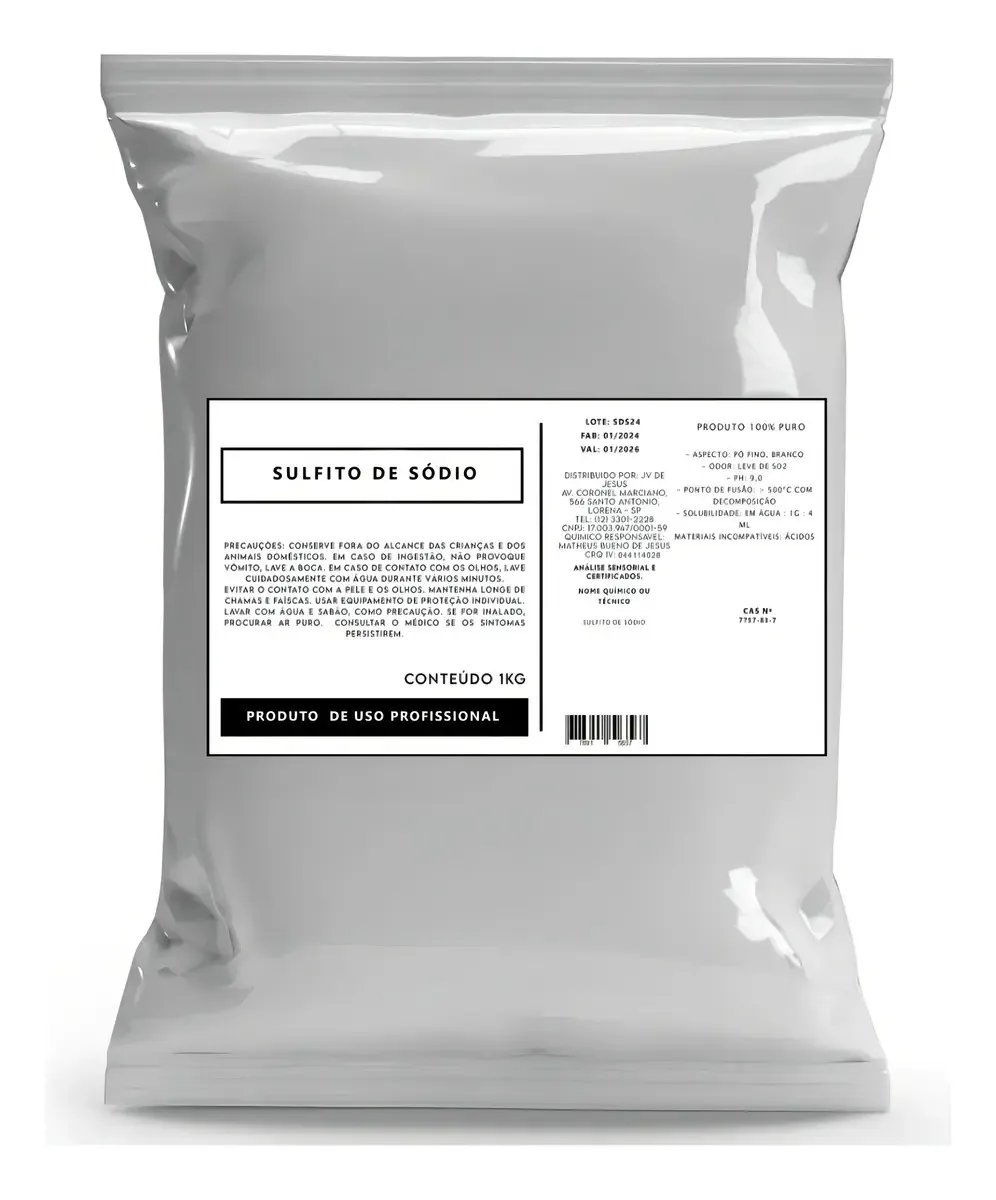 Sulfito De Sódio 1kg