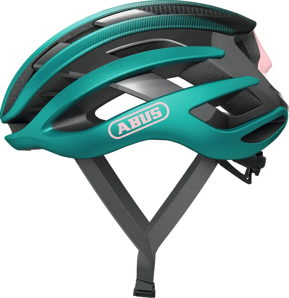 Capacete de ciclismo de estrada Airbreaker Color Tropical Turquesa Tamanho M (52-58 cm): capacetes de ciclismo, skate e skate