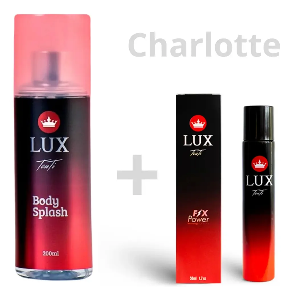 Desodorante Em Spray Touti Vip Lux Charlotte