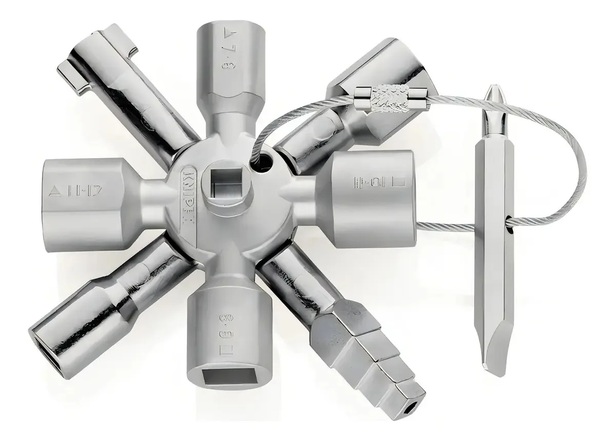 Chaves de gabinete Knipex Twinkey 8 chaves+2 peças 00 1 1 01