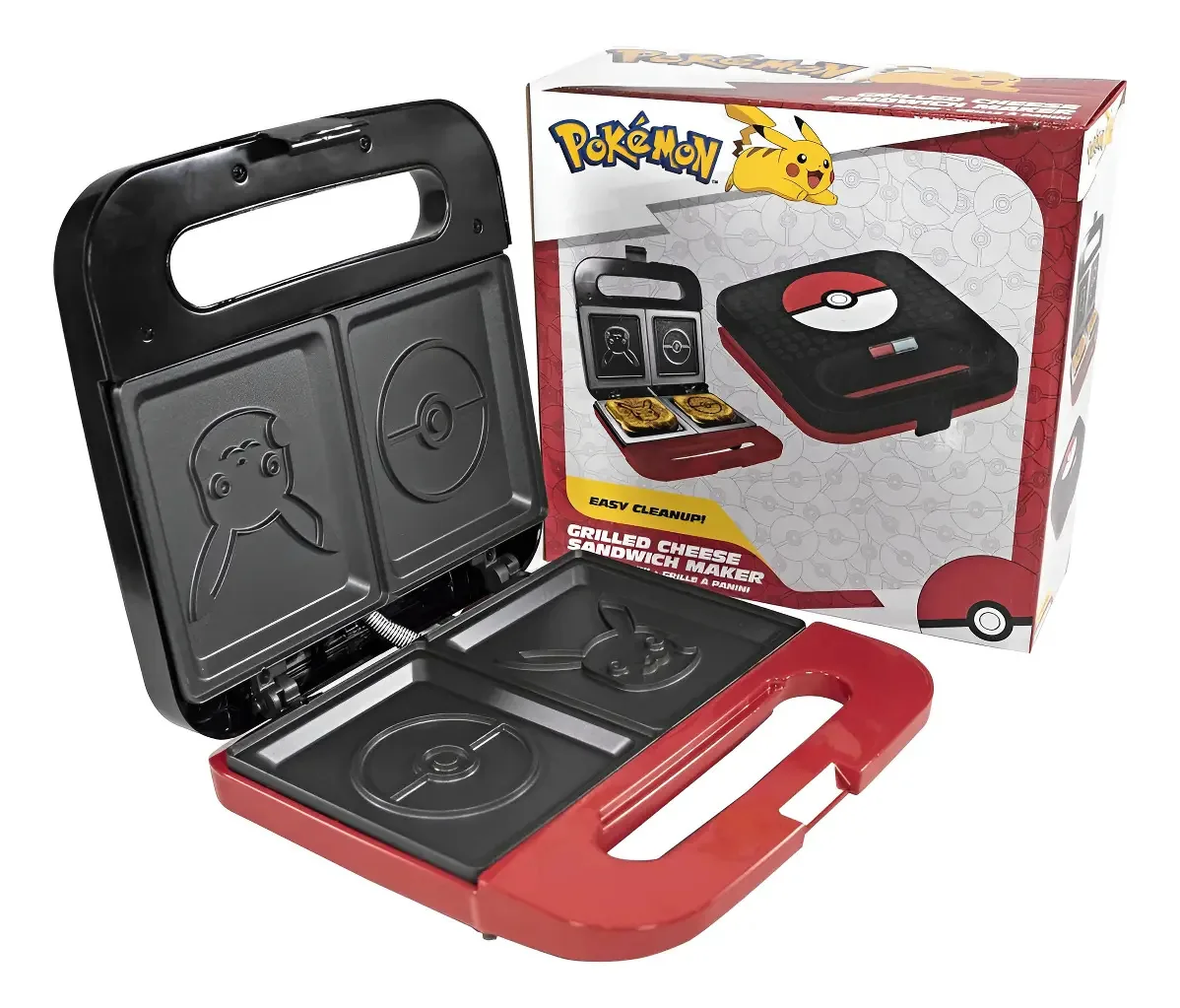 Máquina de fazer queijos grelhados para fazer sanduíches de pokeball e pi