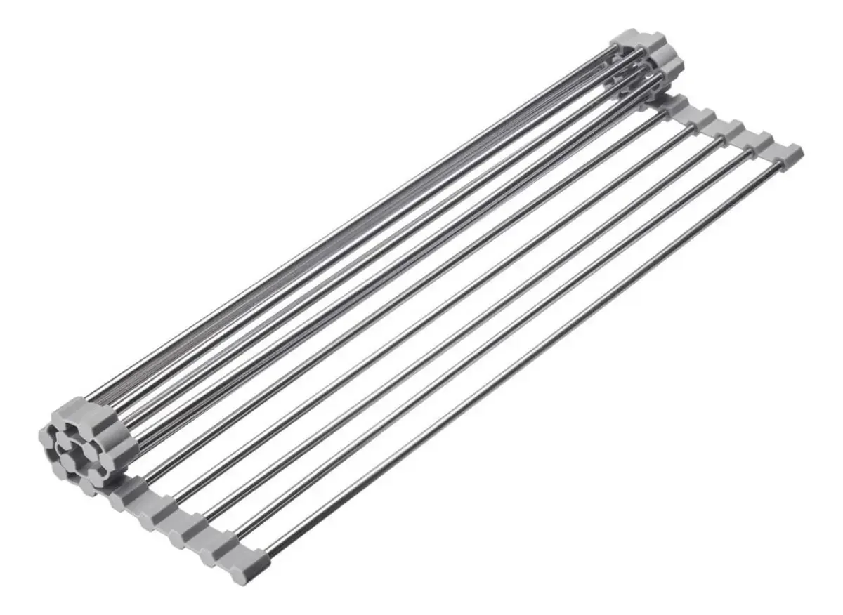 Rack de drenagem cinza