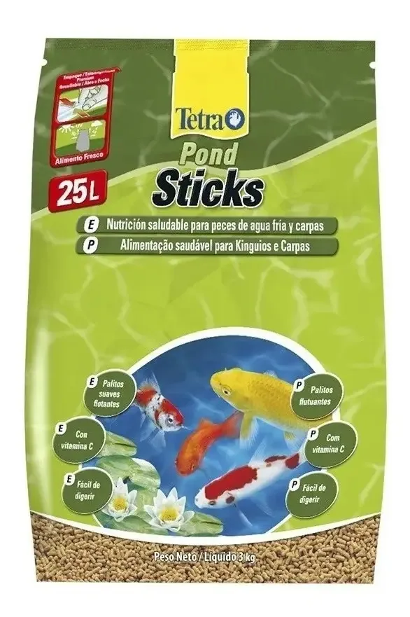 Tetra Nova Pond Sticks 25l 3kg
