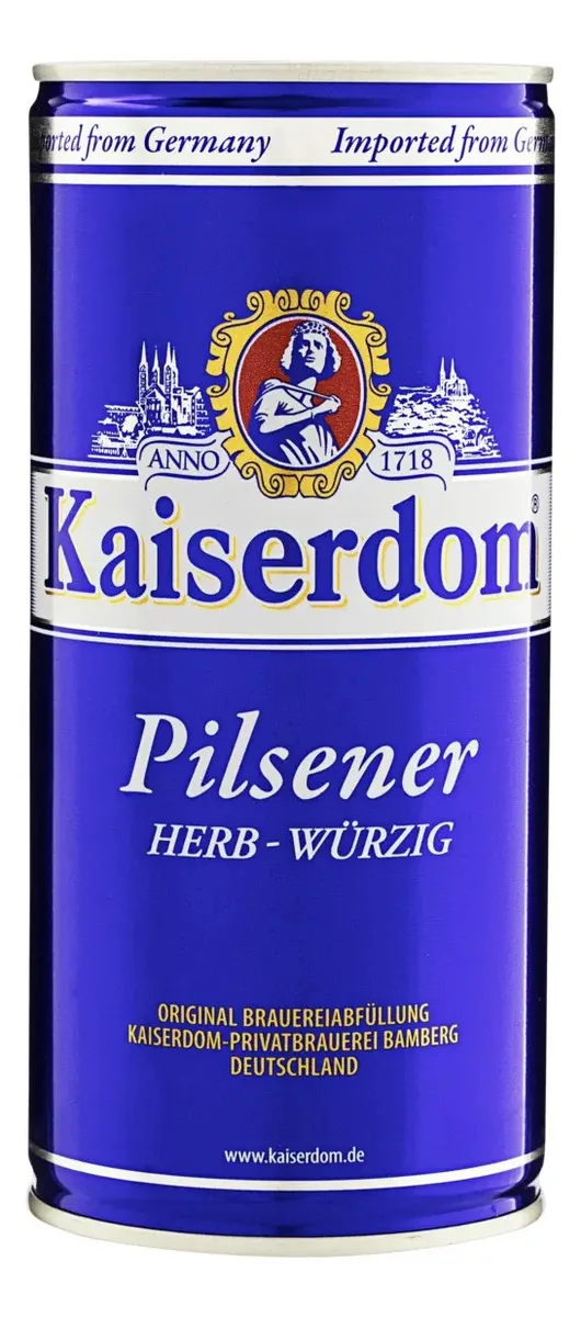 Cerveja Kaiserdom Pilsener lata 1l