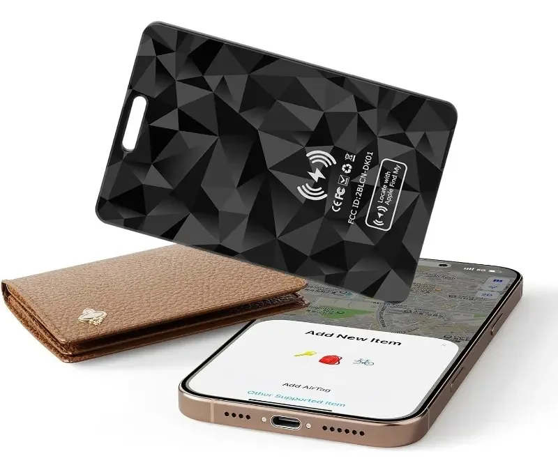 Localizador de objetos Bluetooth Airtag Tracker GPS preto