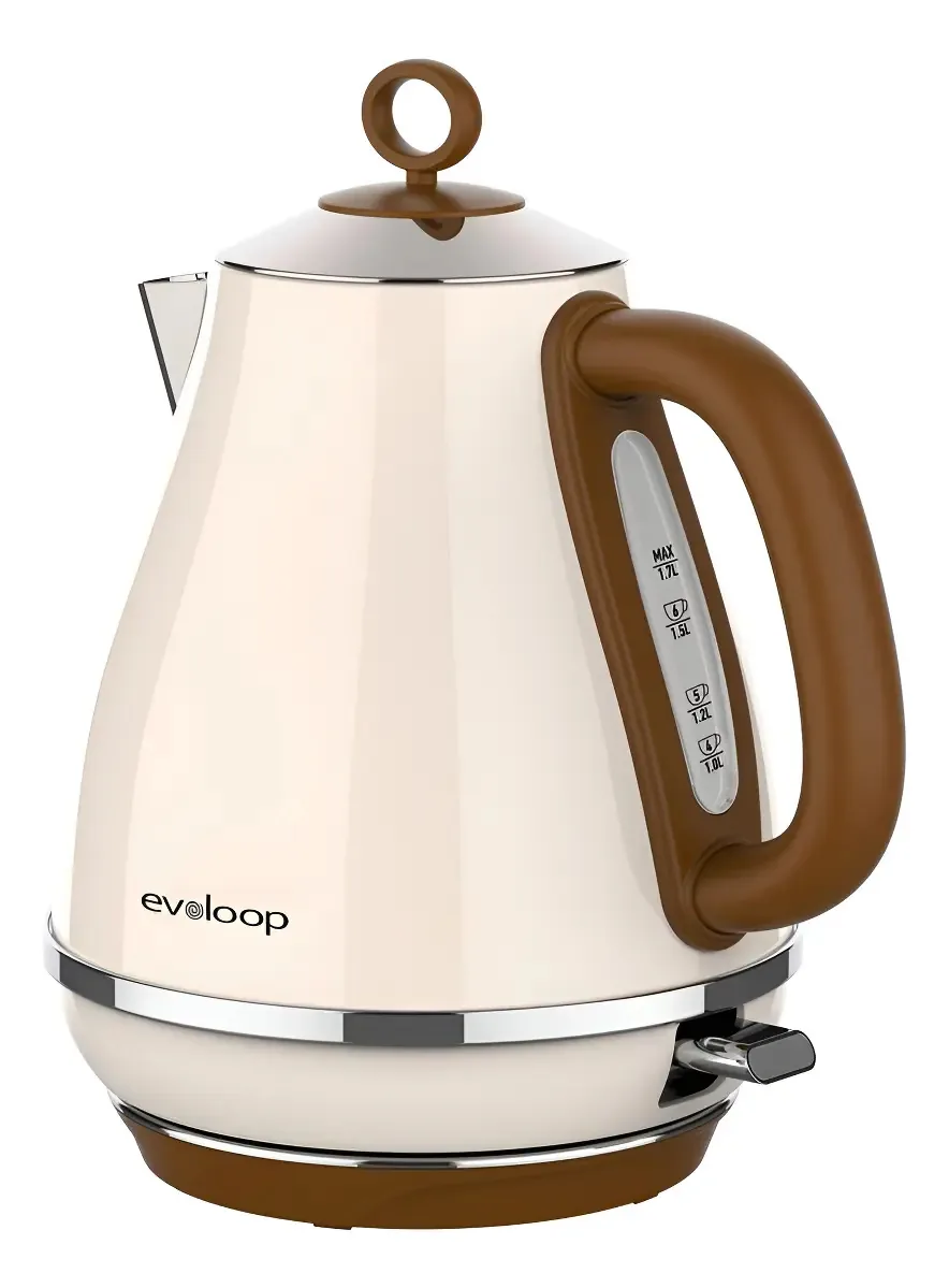Chaleiras elétricas de 1,7 L, bule sem BPA, Calen
