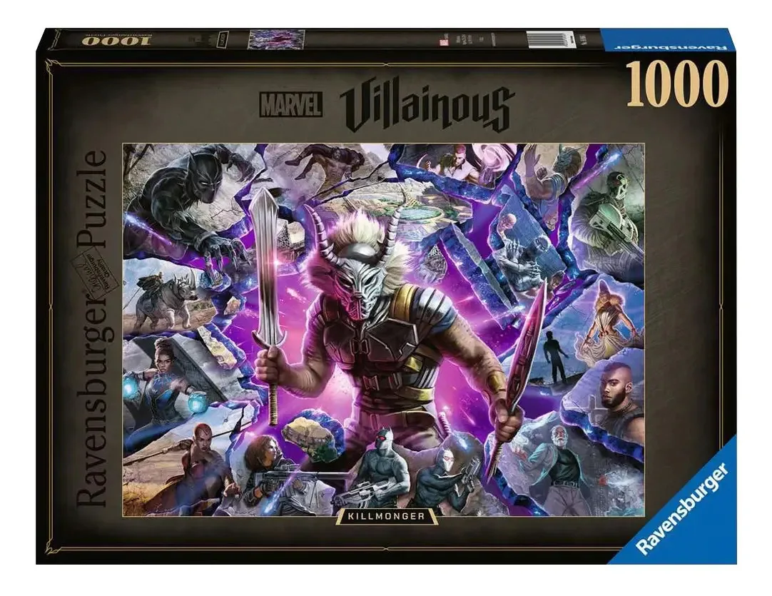Quebra-cabeças Ravensburger Marvel Villainous Killmonger