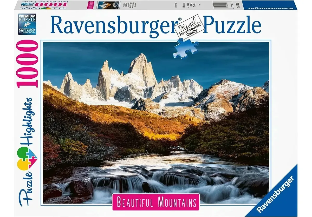 1000 quebra-cabeças Fitz Roy, Patagônia Ravensburger