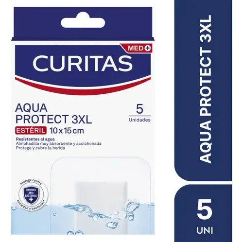 Curativos Aqua Protect Estéril 10x15cm 3xl 5 unidades
