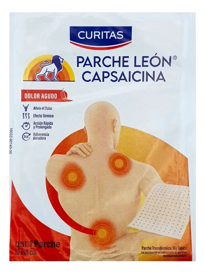 Curitas Adesivo Leão Capsaicina