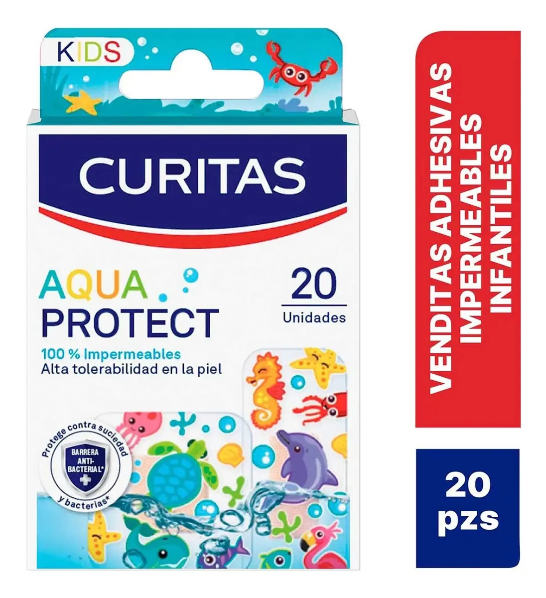 Bandagens Aquaprotect Bandagens adesivas para crianças