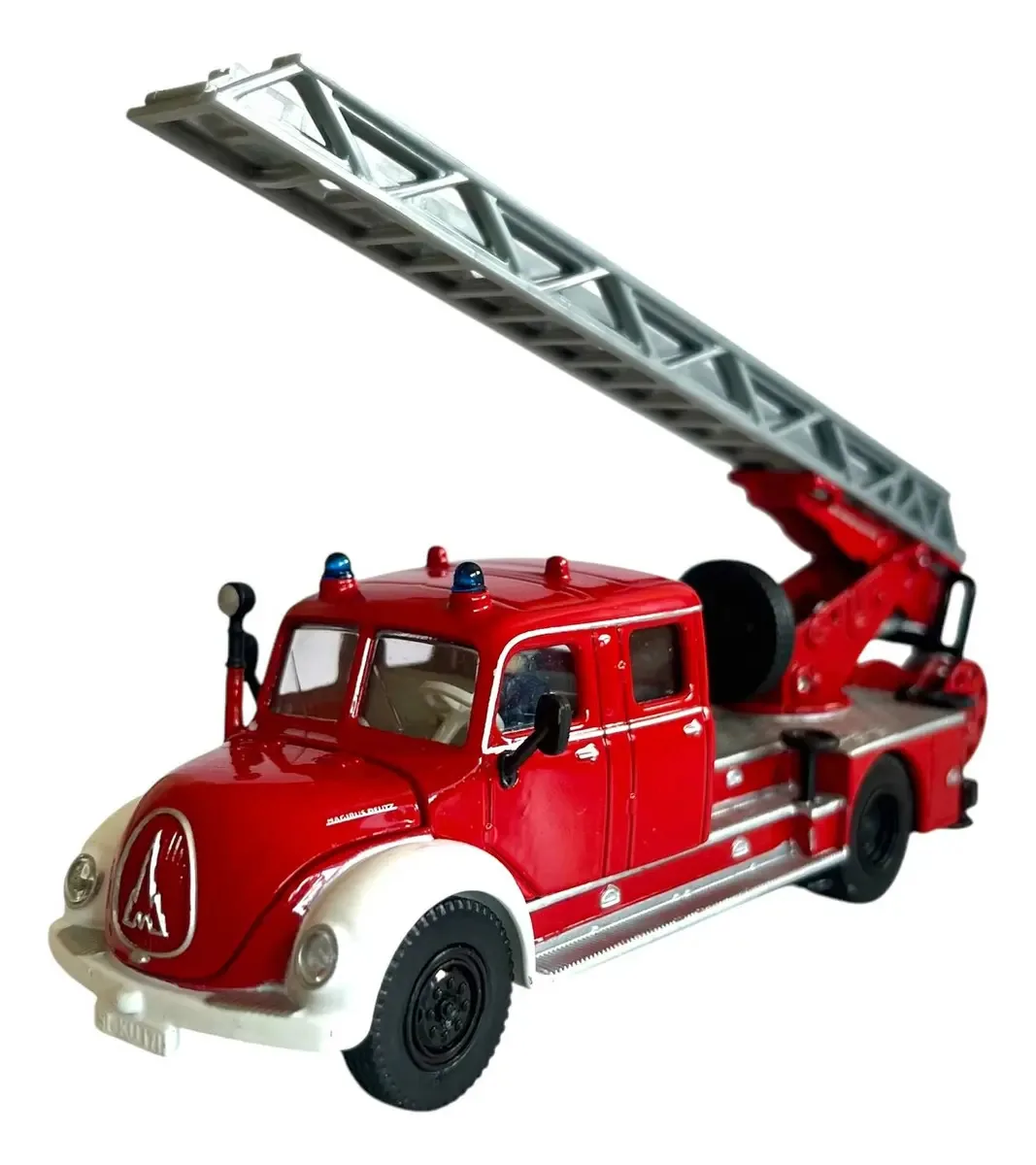 Escala do caminhão de bombeiros Magirus 1:50 Siku 4114